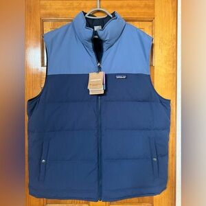 Patagonia Men's Reversible Two-Tone Blue Vest